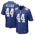 Nick McCloud New York Giants Nike Game Player Jersey Royal