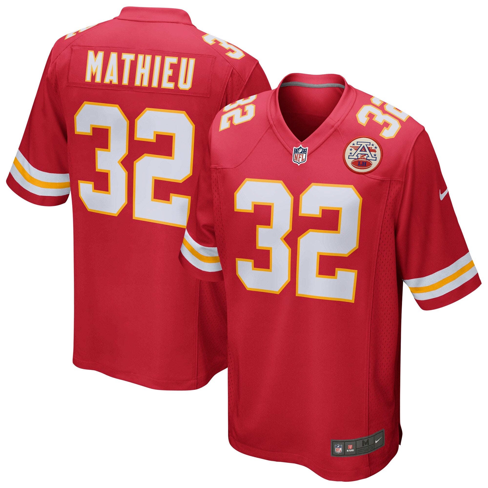 Tyrann Mathieu Kansas City Chiefs Nike Game Jersey   Red