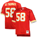 Derrick Thomas Kansas City Chiefs Mitchell   Ness Big   Tall 1994 Retired Player Replica Jersey   Red