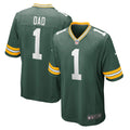 Number 1 Dad Green Bay Packers Nike Game Jersey   Green