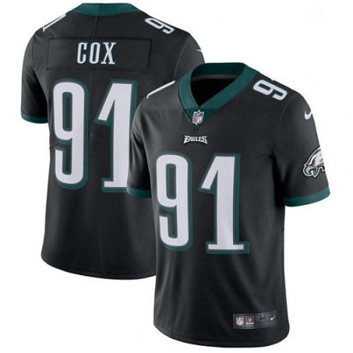 Youth Philadelphia Eagles Fletcher Cox Vapor Jersey   Black