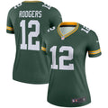Aaron Rodgers Green Bay Packers Nike Women s Legend Jersey   Green