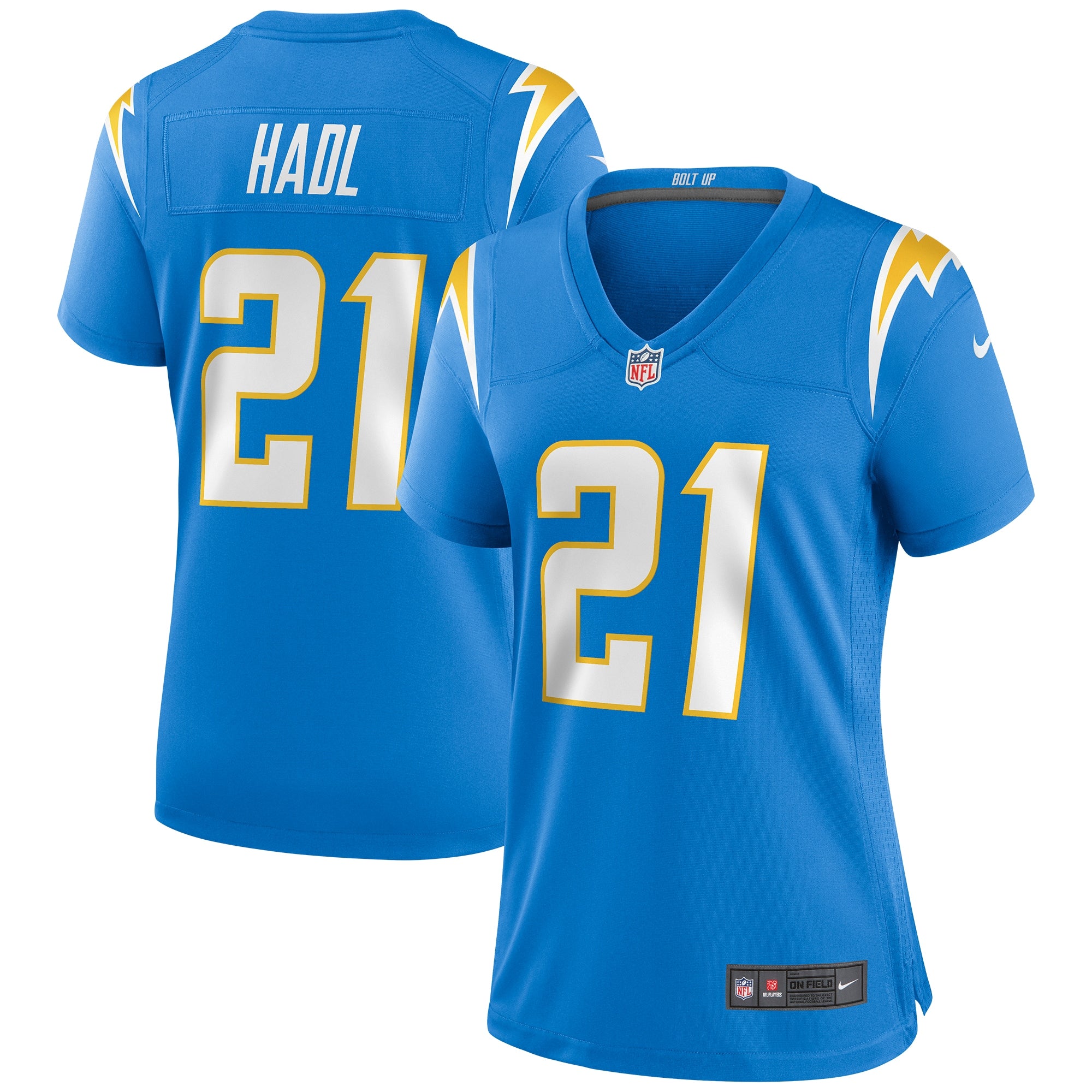 John Hadl Los Angeles Chargers Nike Women s Game Retired Player Jersey   Powder Blue