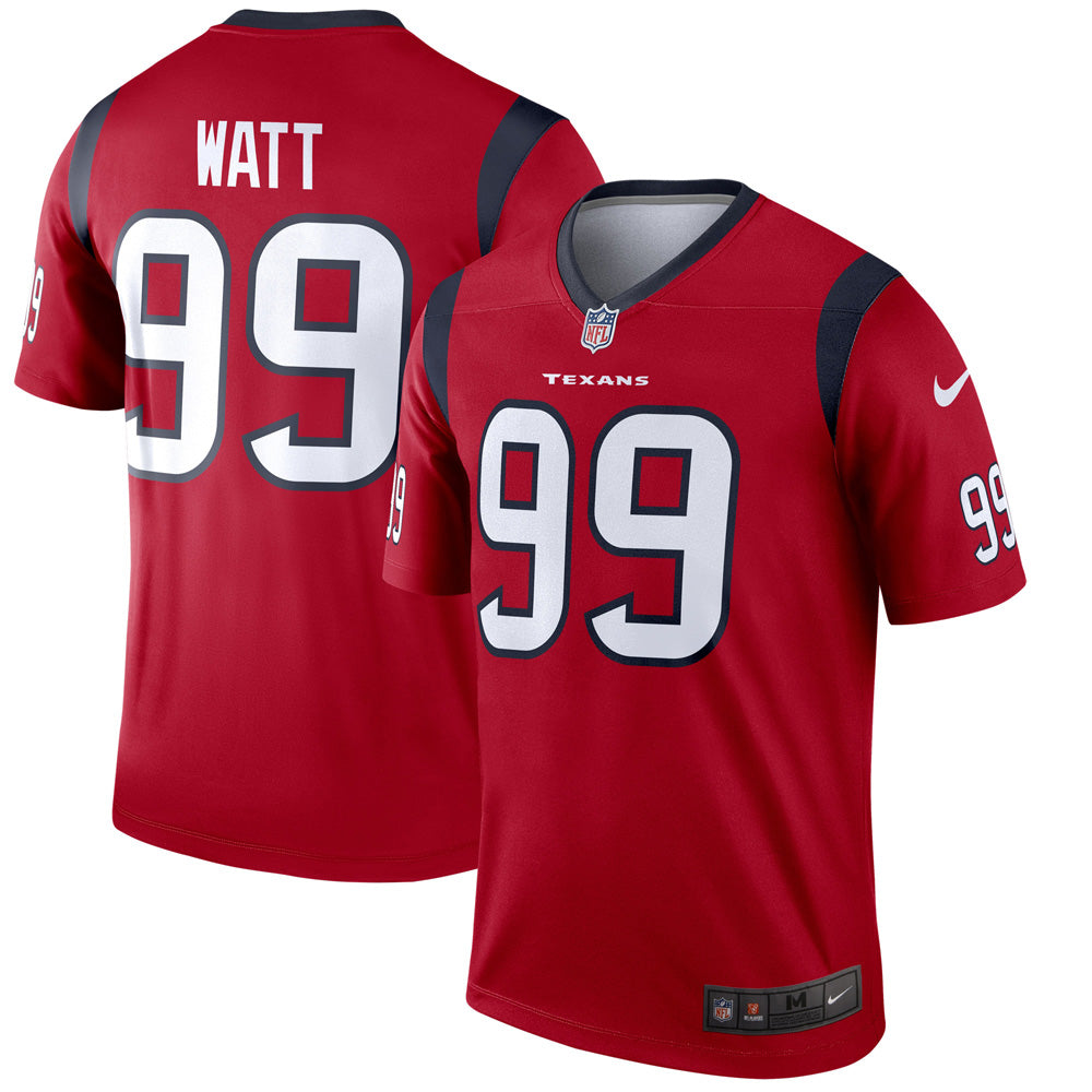 Men s Houston Texans JJ Watt Legend Jersey   Red