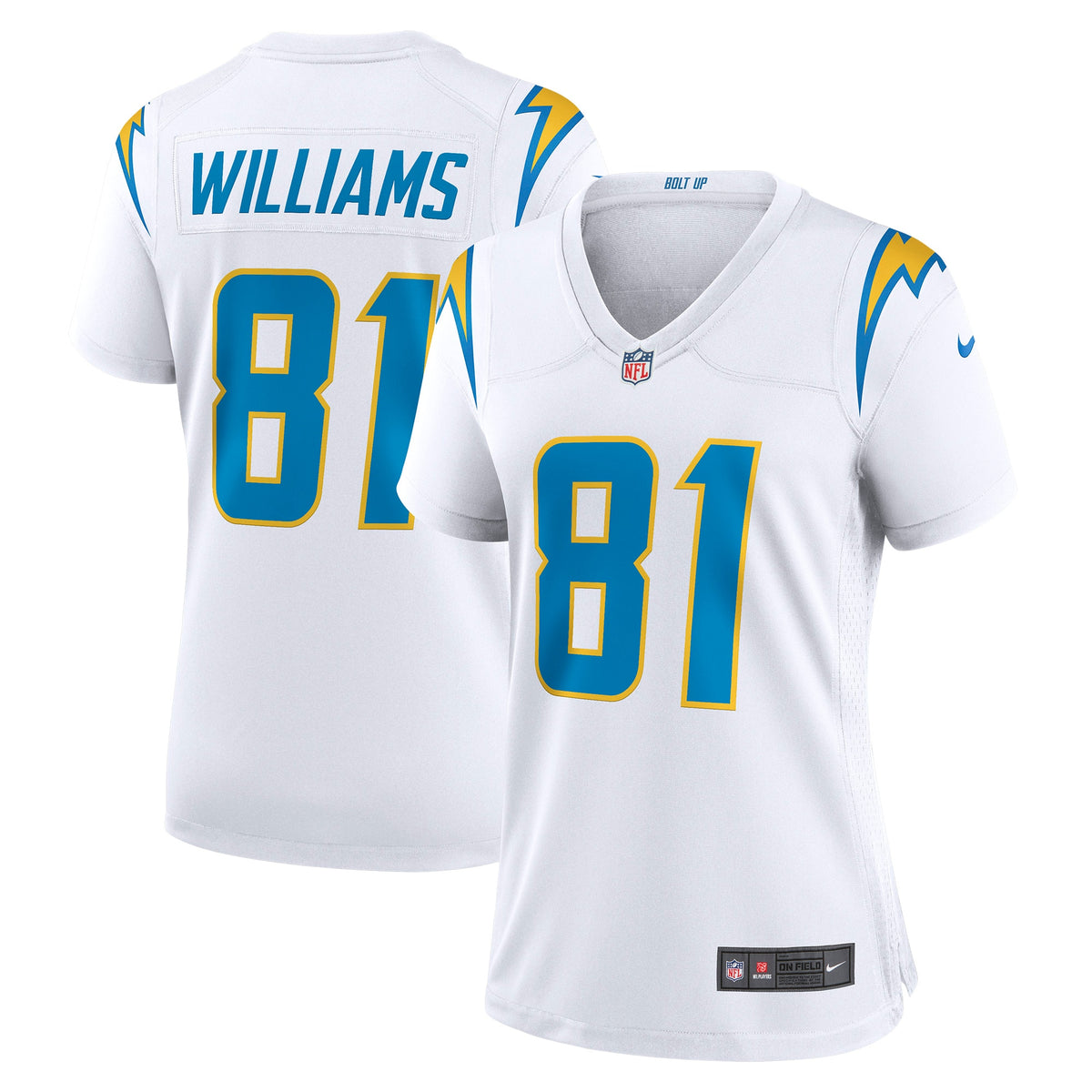 Mike Williams Los Angeles Chargers Nike Women s Game Jersey   White