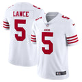 Trey Lance San Francisco 49ers Nike Vapor Limited Jersey   White