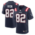 Tre Nixon New England Patriots Nike Player Game Jersey   Navy