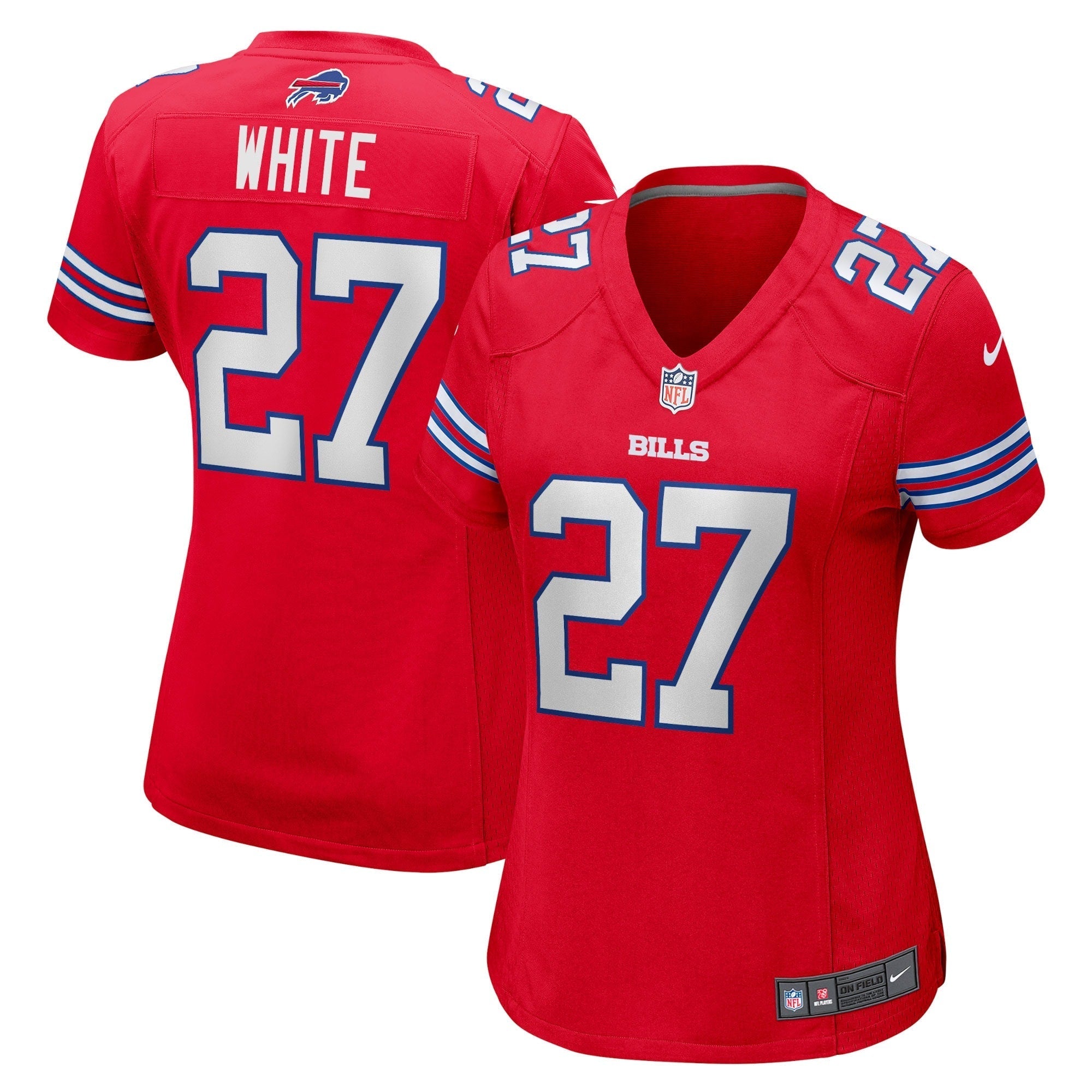 Women s Nike Tre Davious White Red Buffalo Bills Game Player Jersey
