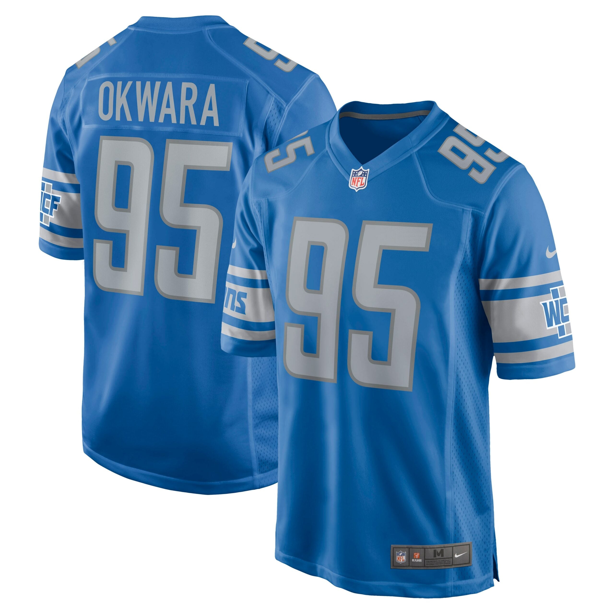 Romeo Okwara Detroit Lions Nike Game Jersey   Blue