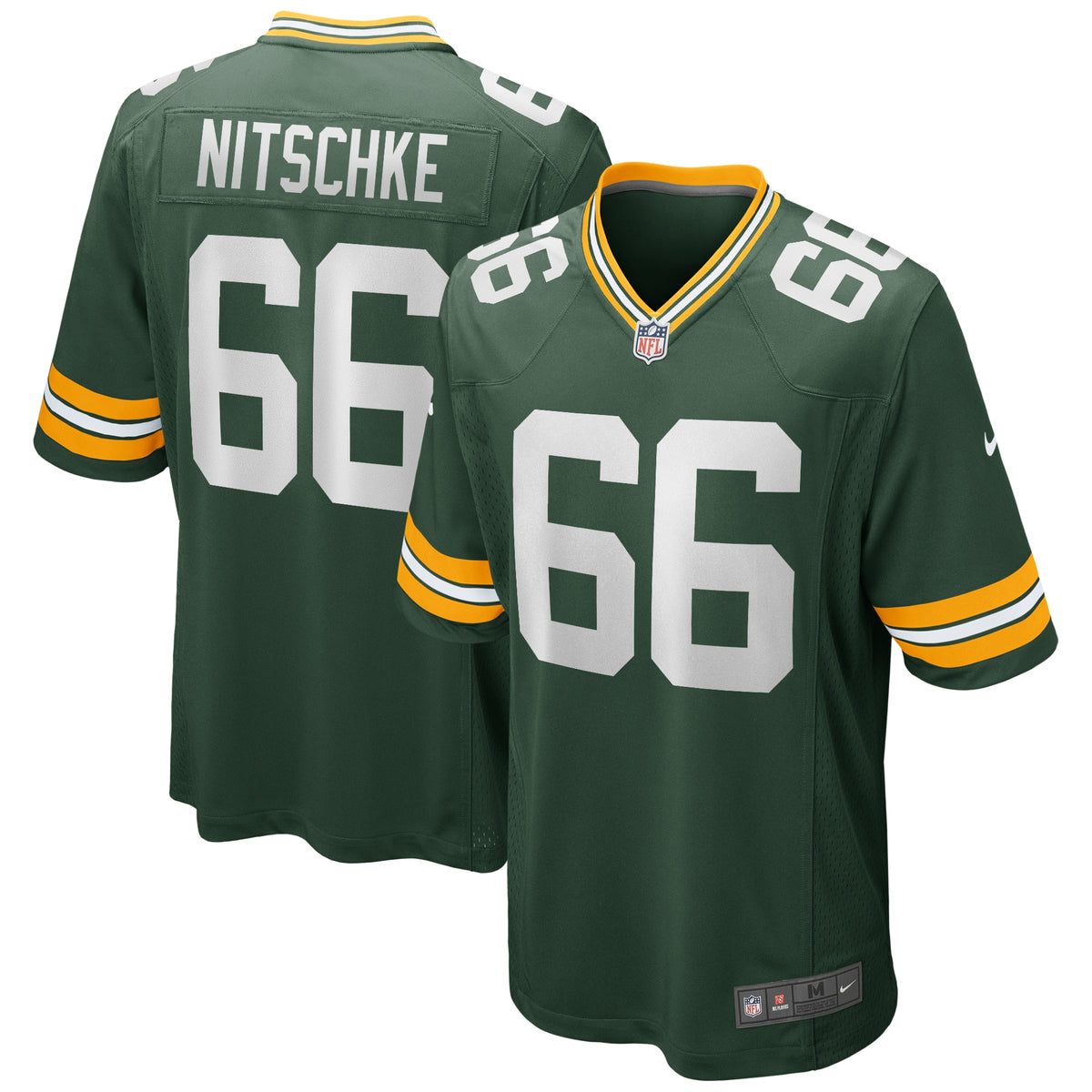 Ray Nitschke Green Bay Packers Nike Game Retired Player Jersey   Green