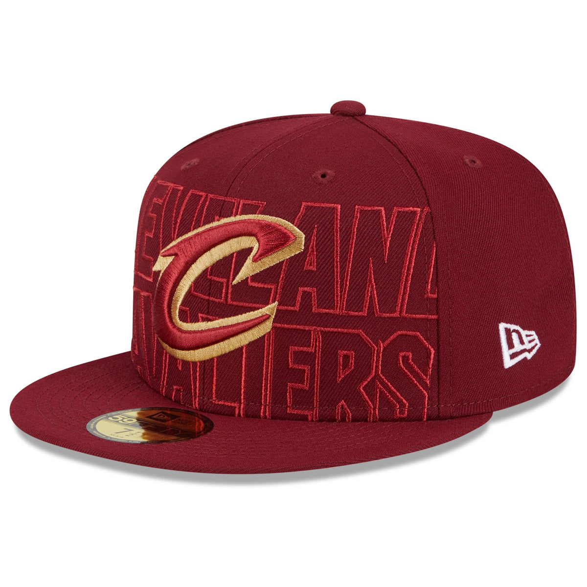 Cleveland Cavaliers New Era 2023 NBA Draft 59FIFTY Fitted Hat - Wine