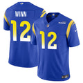 Men s Los Angeles Rams Dresser Winn Blue 2023 Vapor Untouchable Stitched Jerseys