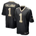 Men s Nike Marquez Callaway Black New Orleans Saints Game Jersey