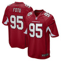 Men s Nike Leki Fotu Cardinal Arizona Cardinals Game Jersey