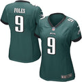Women s Philadelphia Eagles Nick Foles Game Jersey Midnight Green