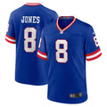 Men s Nike Daniel Jones Royal New York Giants Classic Player Game Jersey