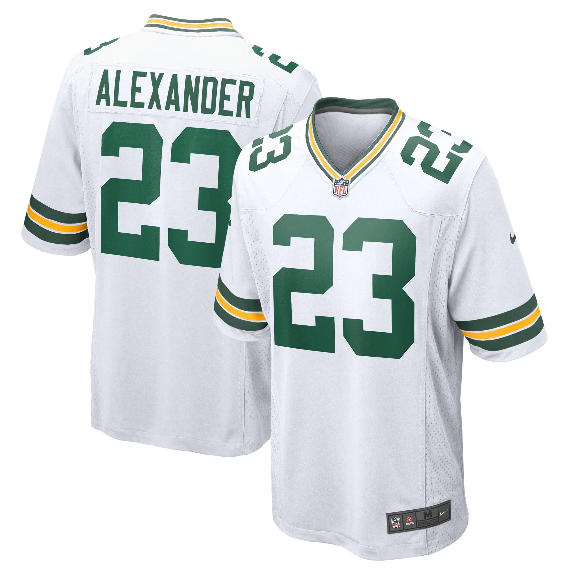 Jaire Alexander Green Bay Packers Nike Game Player Jersey   White