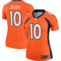 Women s Denver Broncos Jerry Jeudy Legend Jersey Orange