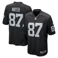 Michael Mayer Las Vegas Raiders Nike 2023 NFL Draft Pick Game Jersey   Black