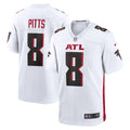 Men s Nike Kyle Pitts White Atlanta Falcons Game Player Jersey