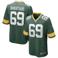 David Bakhtiari Green Bay Packers Nike Game Jersey   Green