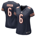 Women s Nike Kyler Gordon Navy Chicago Bears Game Player Jersey