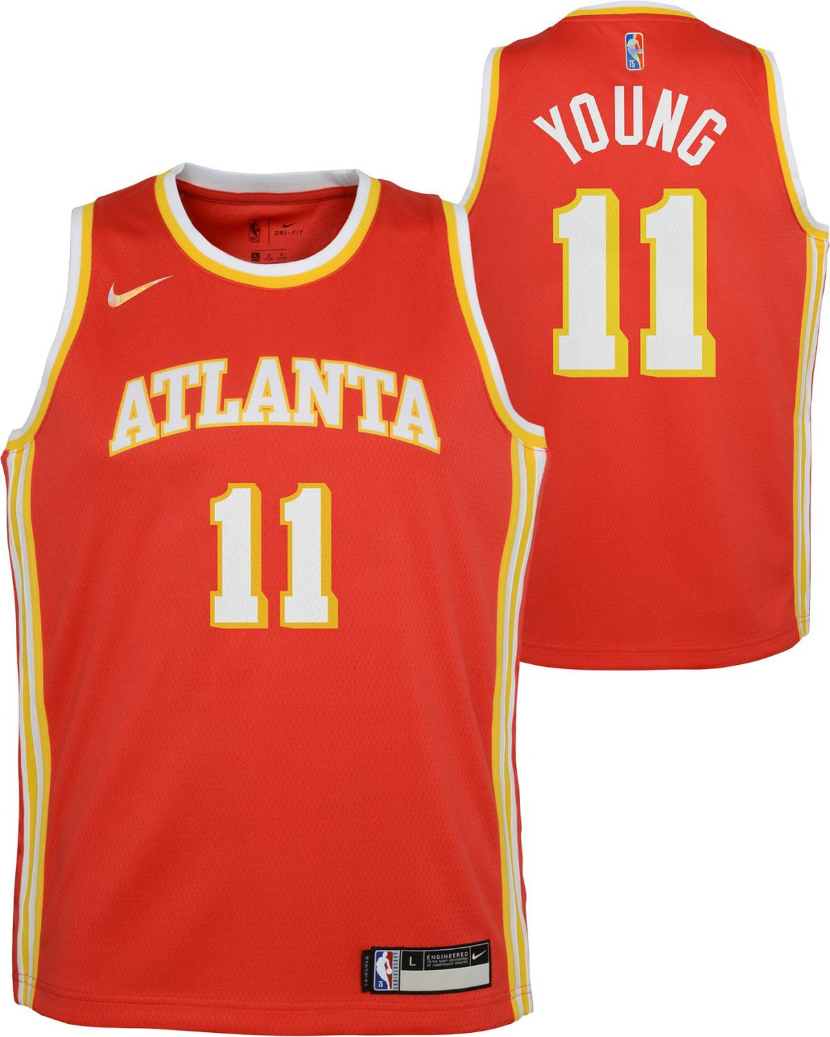 Nike Youth Atlanta Hawks, NBA Jerseys Young Diamond Icon Mixtape Swingman Jersey