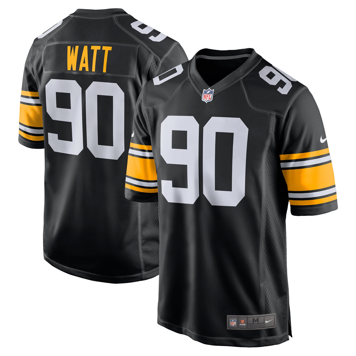 T.J. Watt Pittsburgh Steelers Nike Youth Game Jersey   Black