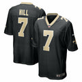 Men s Nike Taysom Hill Black New Orleans Saints Game Jersey