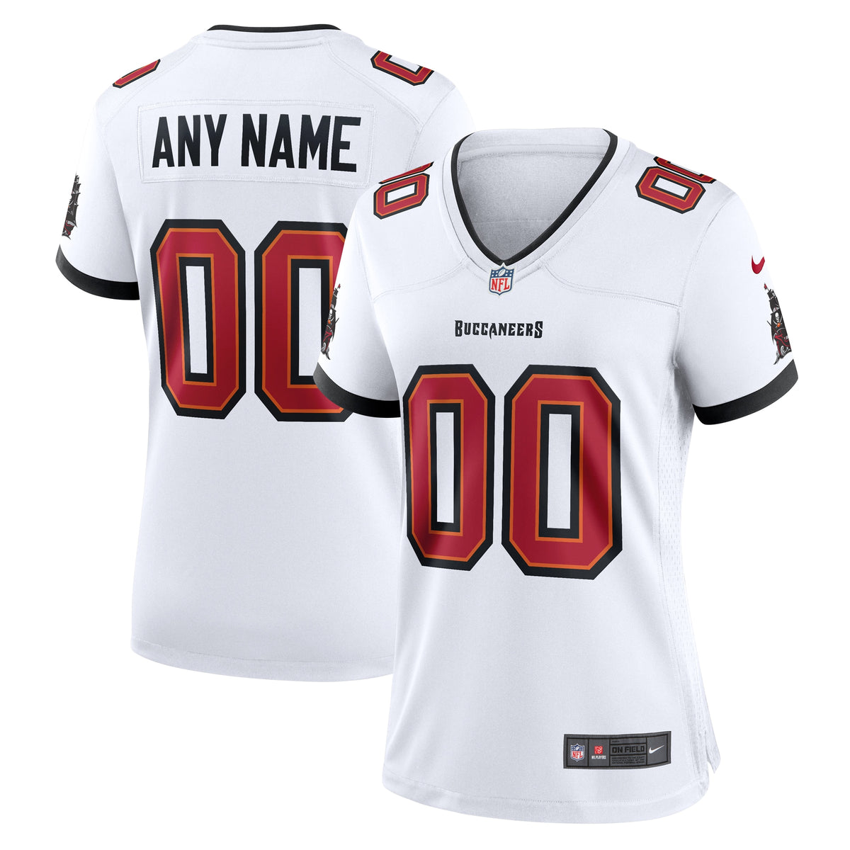 Nike Tampa Bay Buccaneers Women s Custom Game Jersey   White