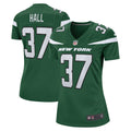 Women s Nike Bryce Hall Gotham Green New York Jets Game Jersey