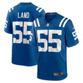 Isaiah Land Indianapolis Colts Nike Team Game Jersey    Royal
