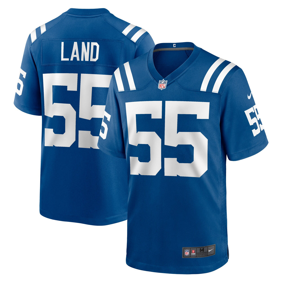 Isaiah Land Indianapolis Colts Nike Team Game Jersey    Royal