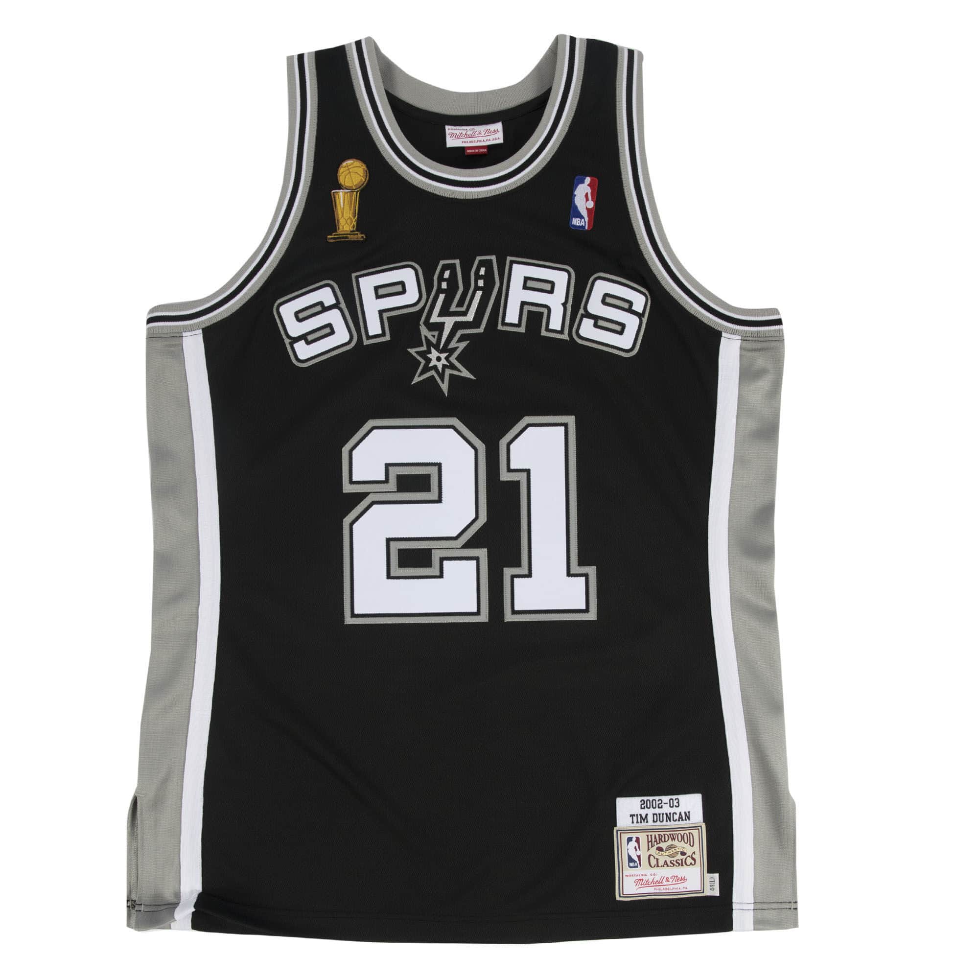 Authentic Jersey San Antonio Spurs 2002-03 Tim Duncan
