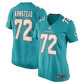 Women s Nike Terron Armstead Aqua Miami Dolphins Game Jersey