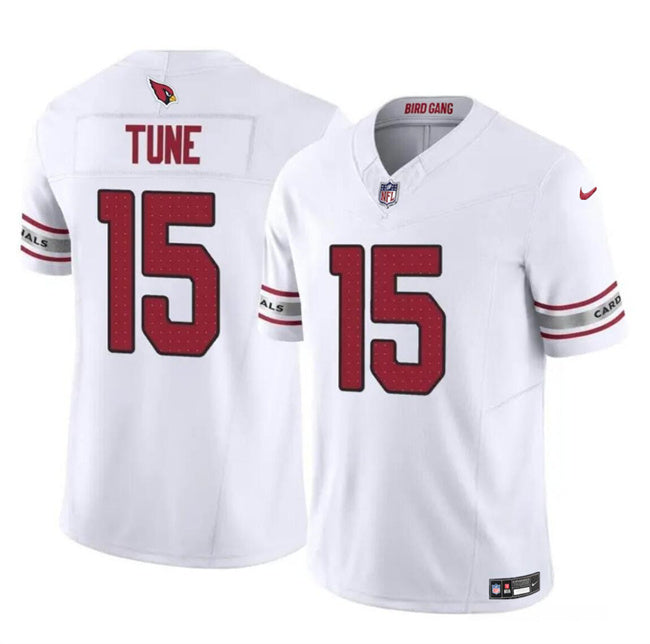 Men s Arizona Cardinals  Clayton Tune White 2023 Vapor Untouchable Limited  Stitched Jerseys