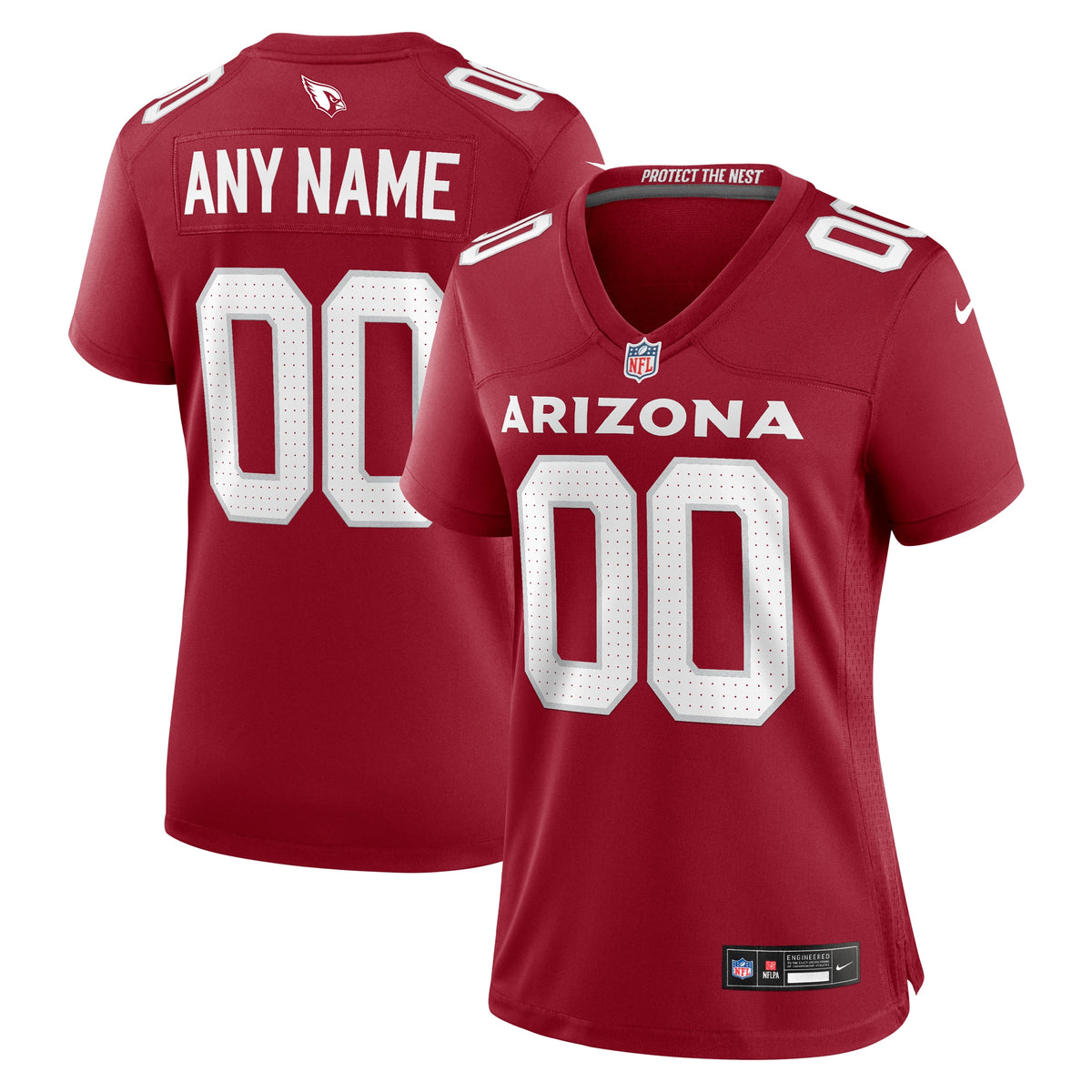 Arizona Cardinals Nike Women s Custom Game Jersey   Cardinal