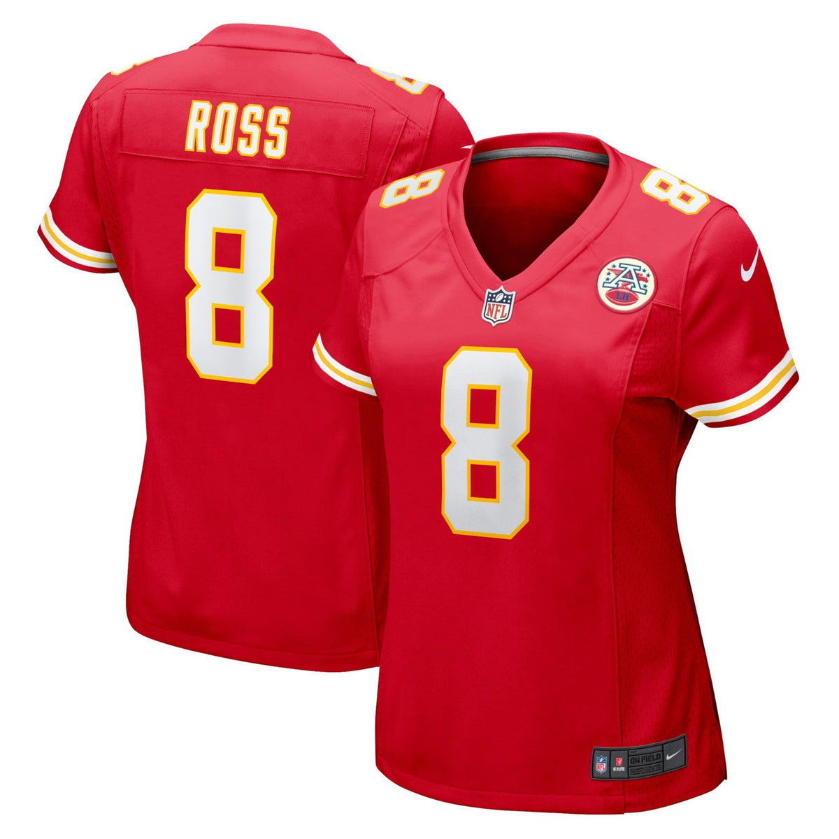 Women s Nike Justyn Ross Red Kansas City Chiefs Home Game Player Jersey