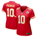 Women s Nike Isiah Pacheco Red Kansas City Chiefs Game Player Jersey