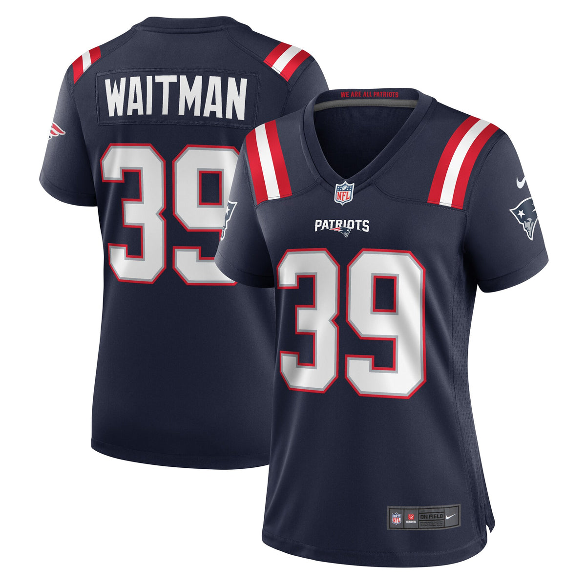 Corliss Waitman New England Patriots Nike Women s Team Game Jersey    Navy
