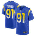 Men s Nike Kobie Turner Royal Los Angeles Rams Home Game Jersey