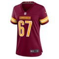 Aaron Monteiro Washington Commanders Nike Women s Game Player Jersey   Burgundy