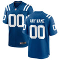 Nike Indianapolis Colts Custom Game Jersey   Royal