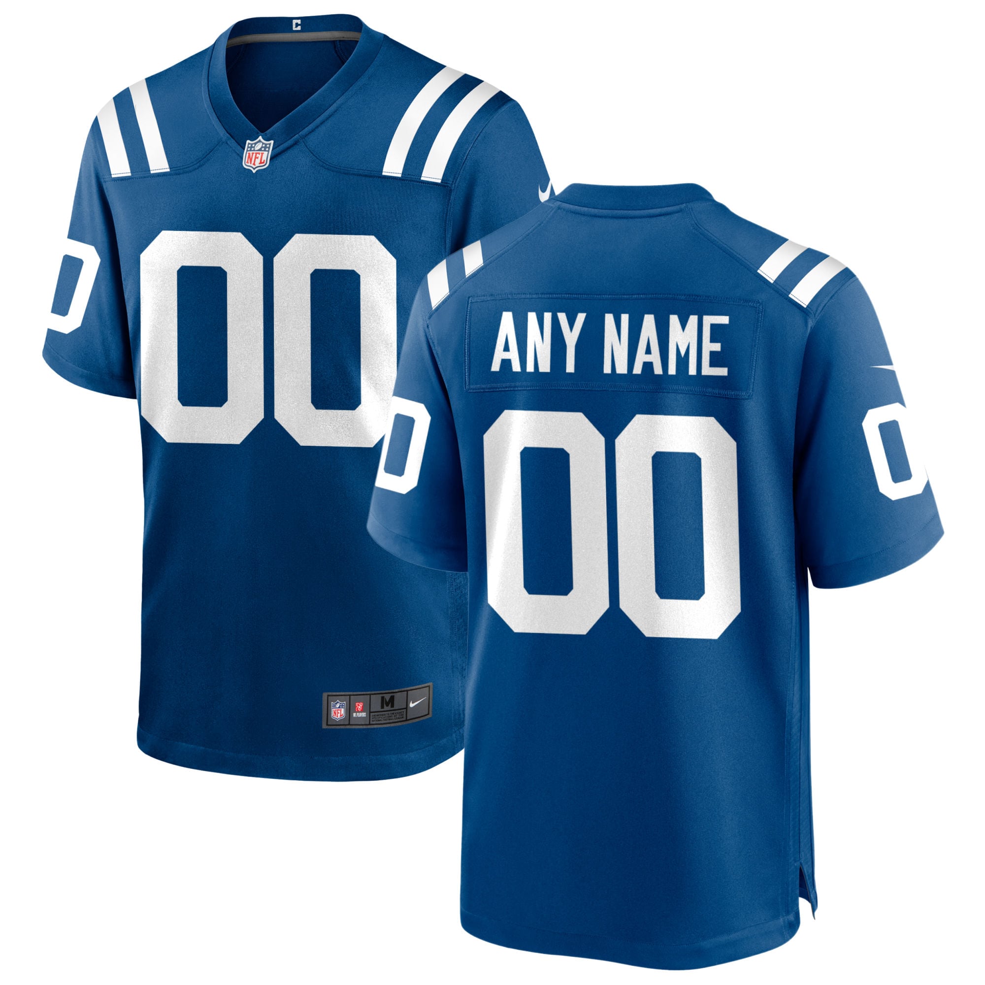 Nike Indianapolis Colts Custom Game Jersey   Royal