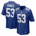 Men s Nike Oshane Ximines Royal New York Giants Game Jersey
