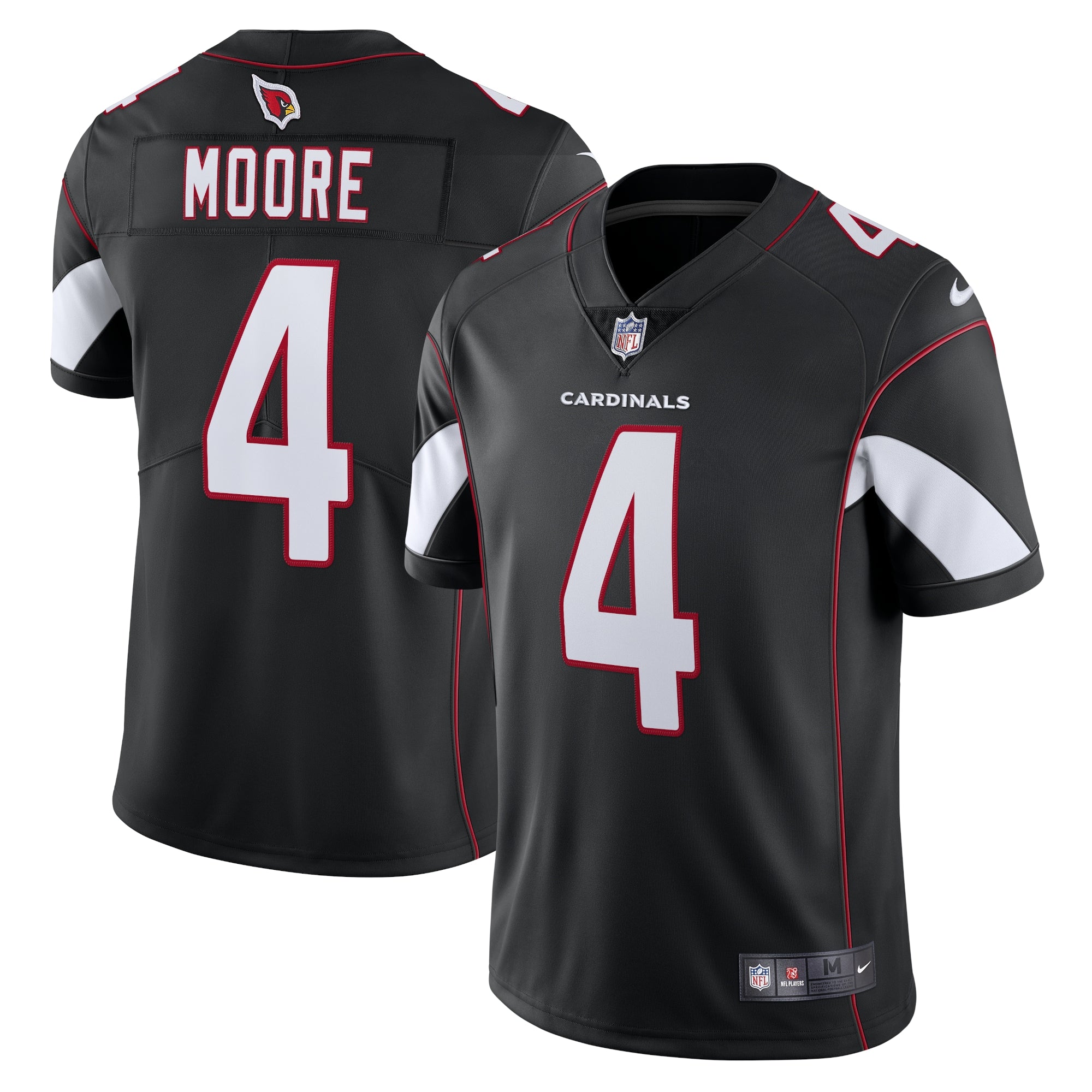 Rondale Moore Arizona Cardinals Nike Alternate Vapor Limited Jersey   Black