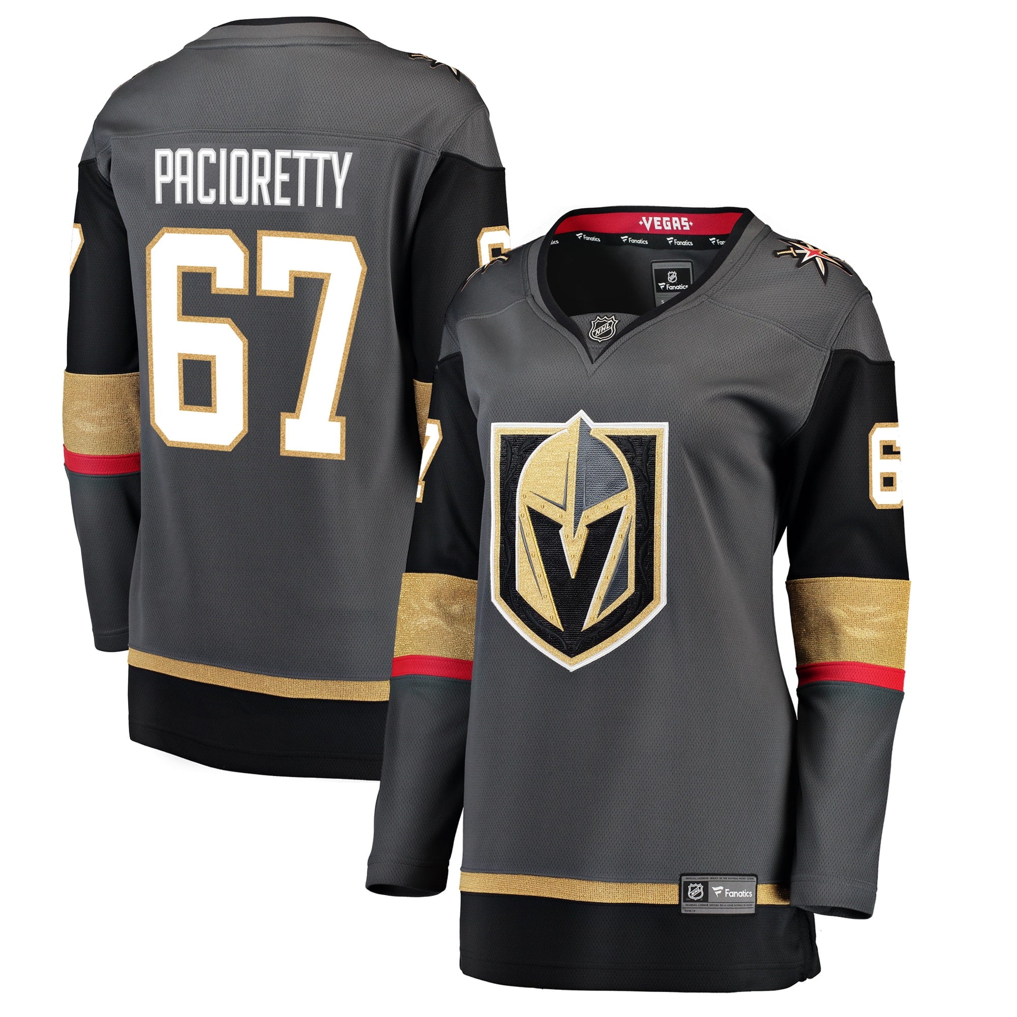 Women's Fanatics Branded Max Pacioretty Black Vegas Golden Knights Alternate Breakaway Player Jersey
