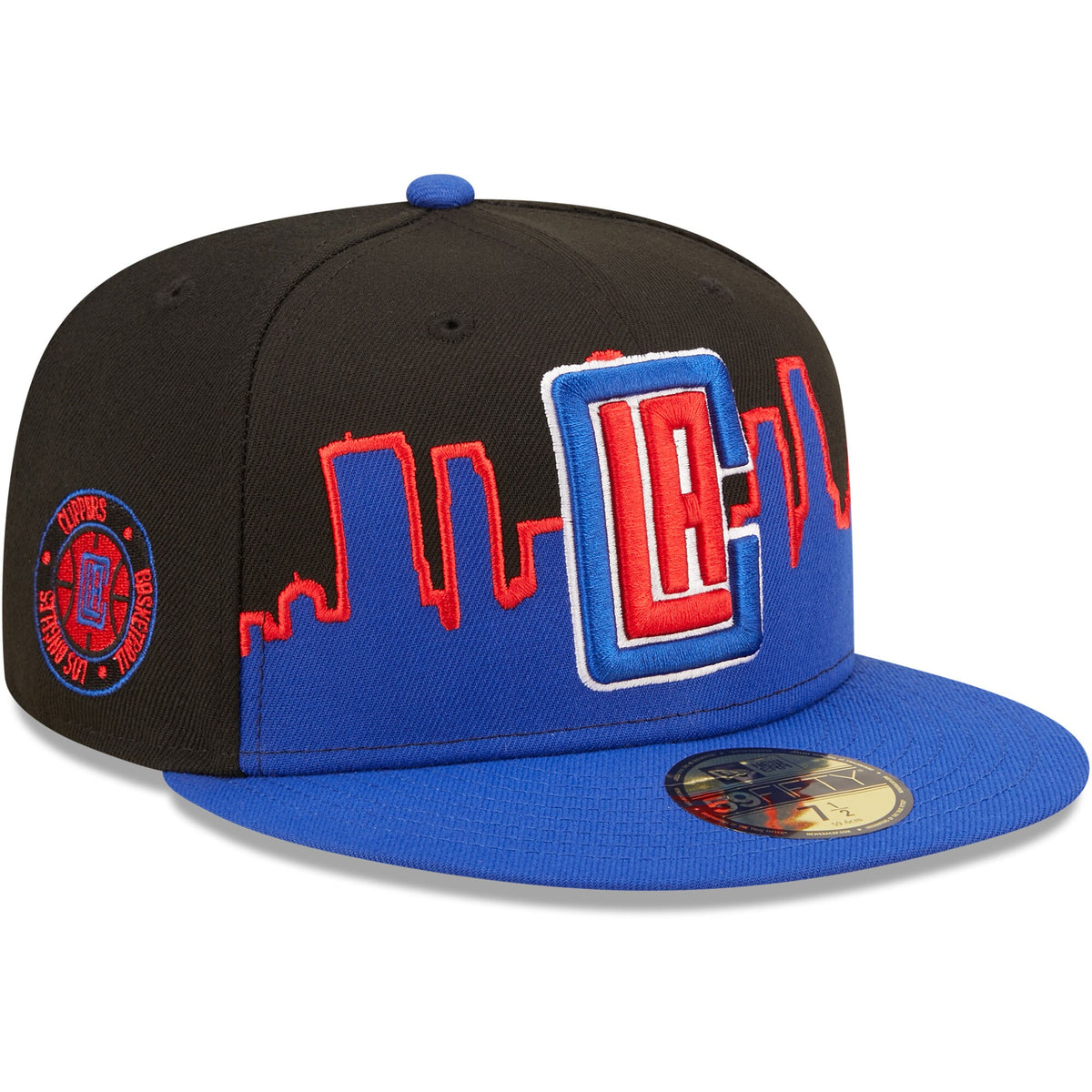 LA Clippers New Era 2022 Tip-Off 59FIFTY Fitted Hat - Royal/Black