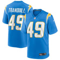 Men s Nike Drue Tranquill Powder Blue Los Angeles Chargers Game Jersey
