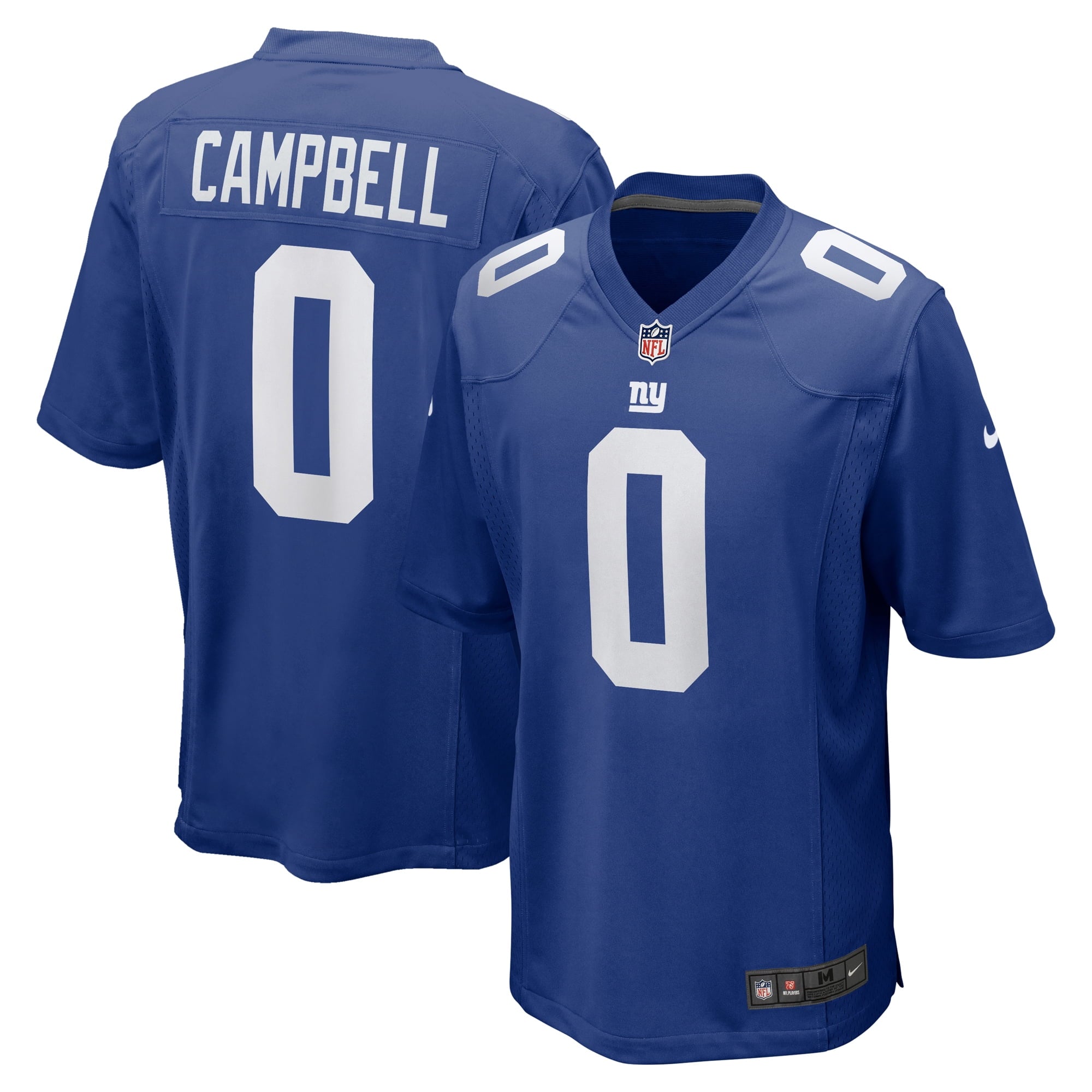 Men s Nike Parris Campbell Royal New York Giants Game Jersey